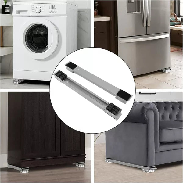 support de roulement pour frigo réglable 70cm